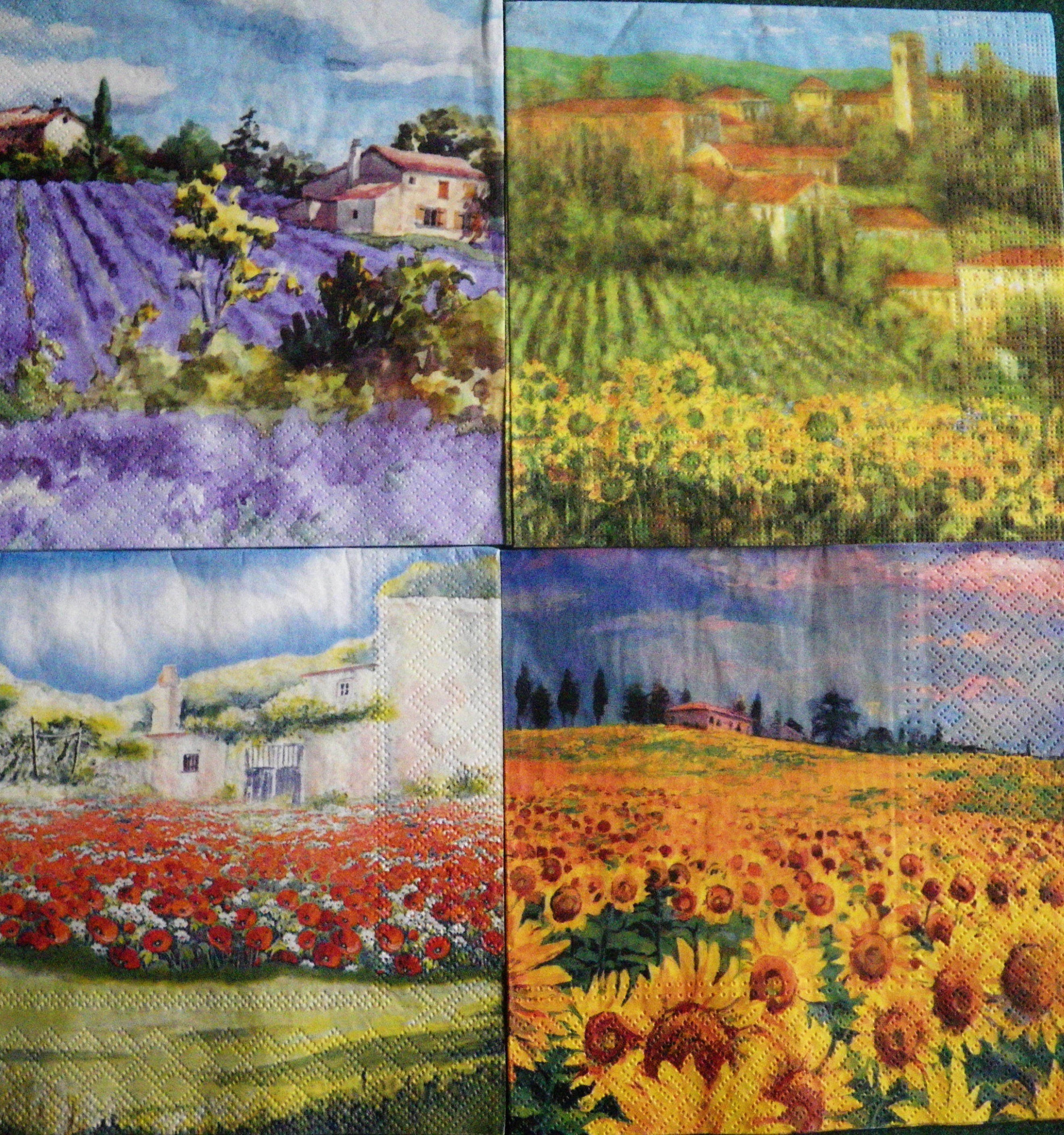 Set 123 - servetele decorative, 33cm