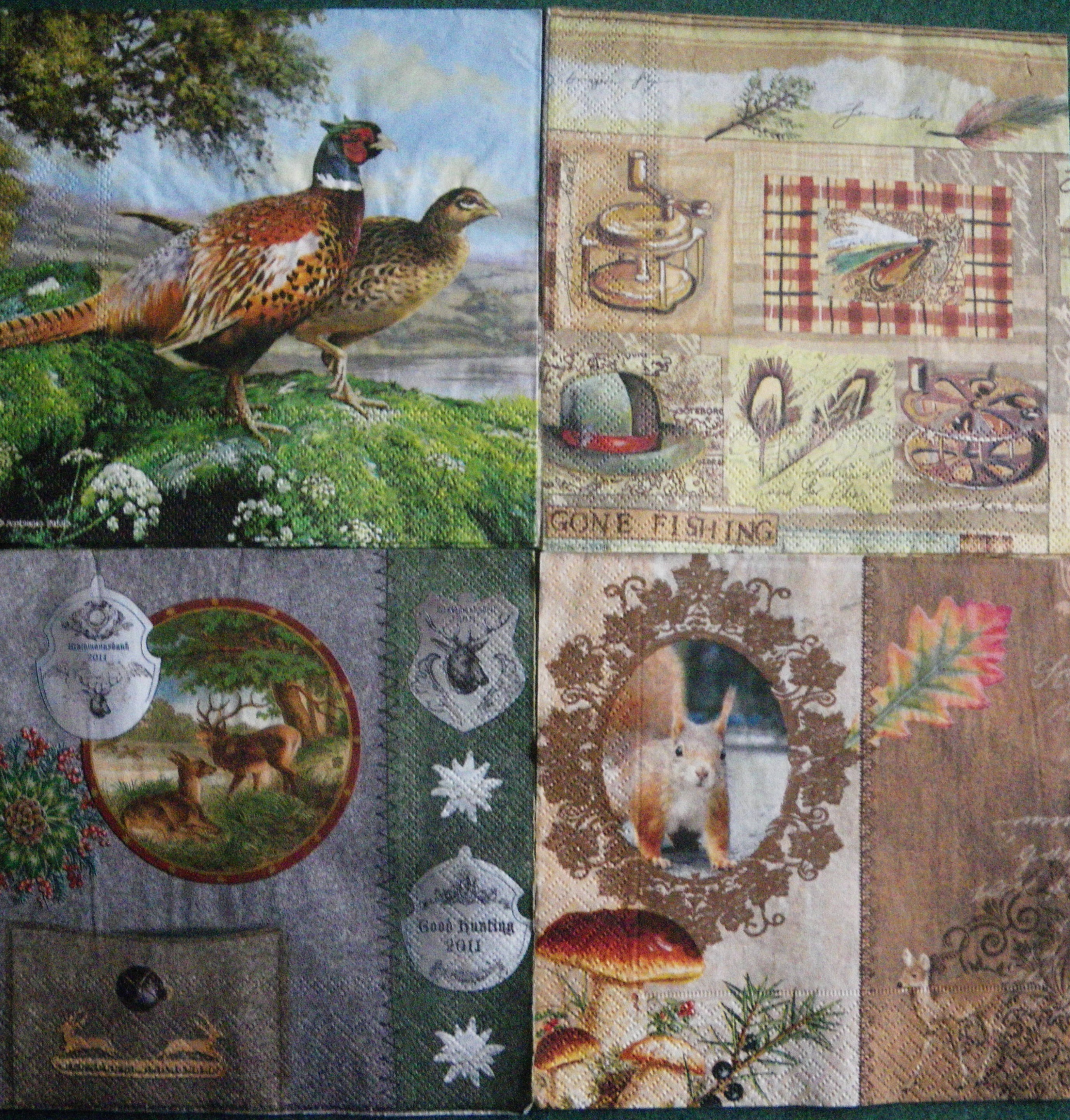 Set 127 - servetele decorative, 33cm