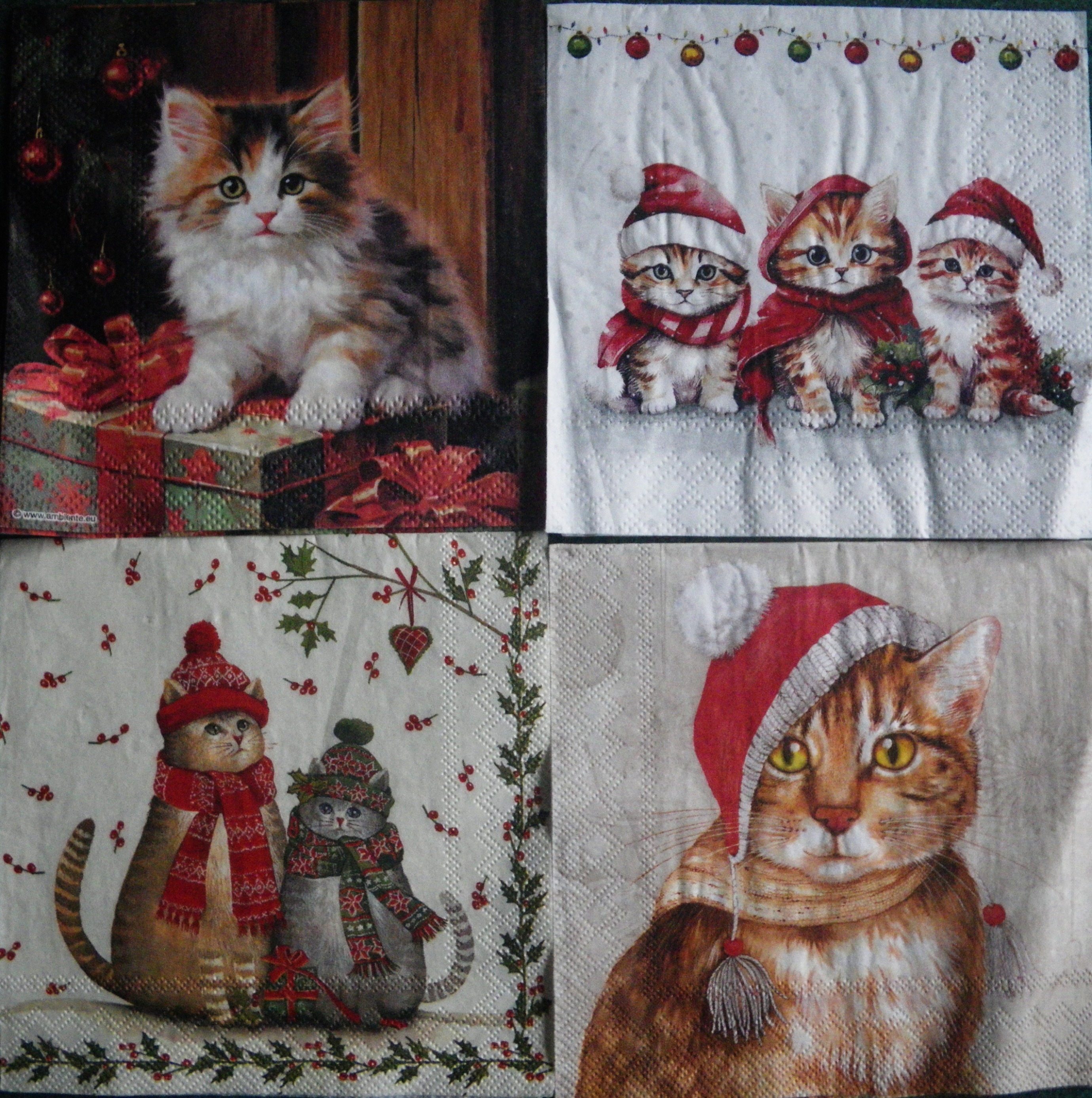 Set 135 - servetele decorative, 25cm