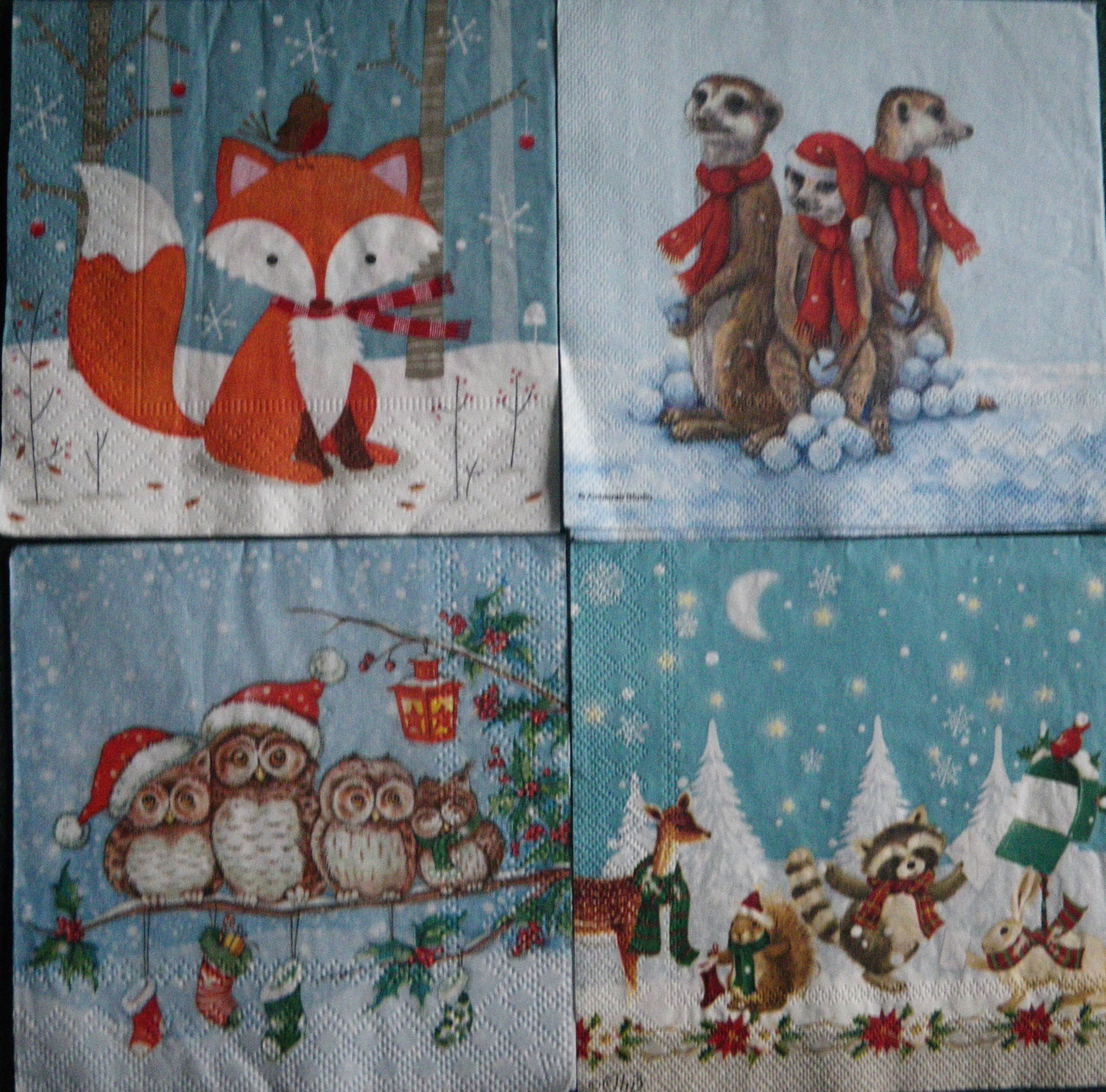 Set 136 - servetele decorative, 25cm