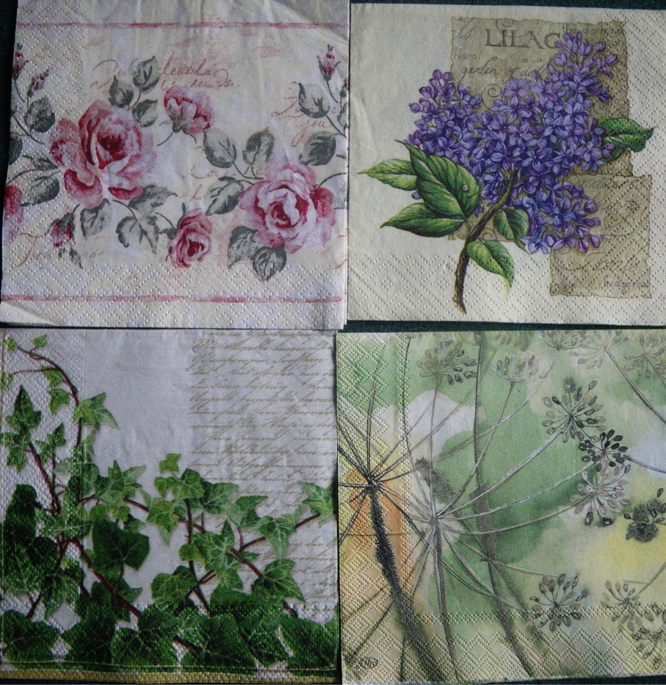 Set 137 - servetele decorative, 25cm