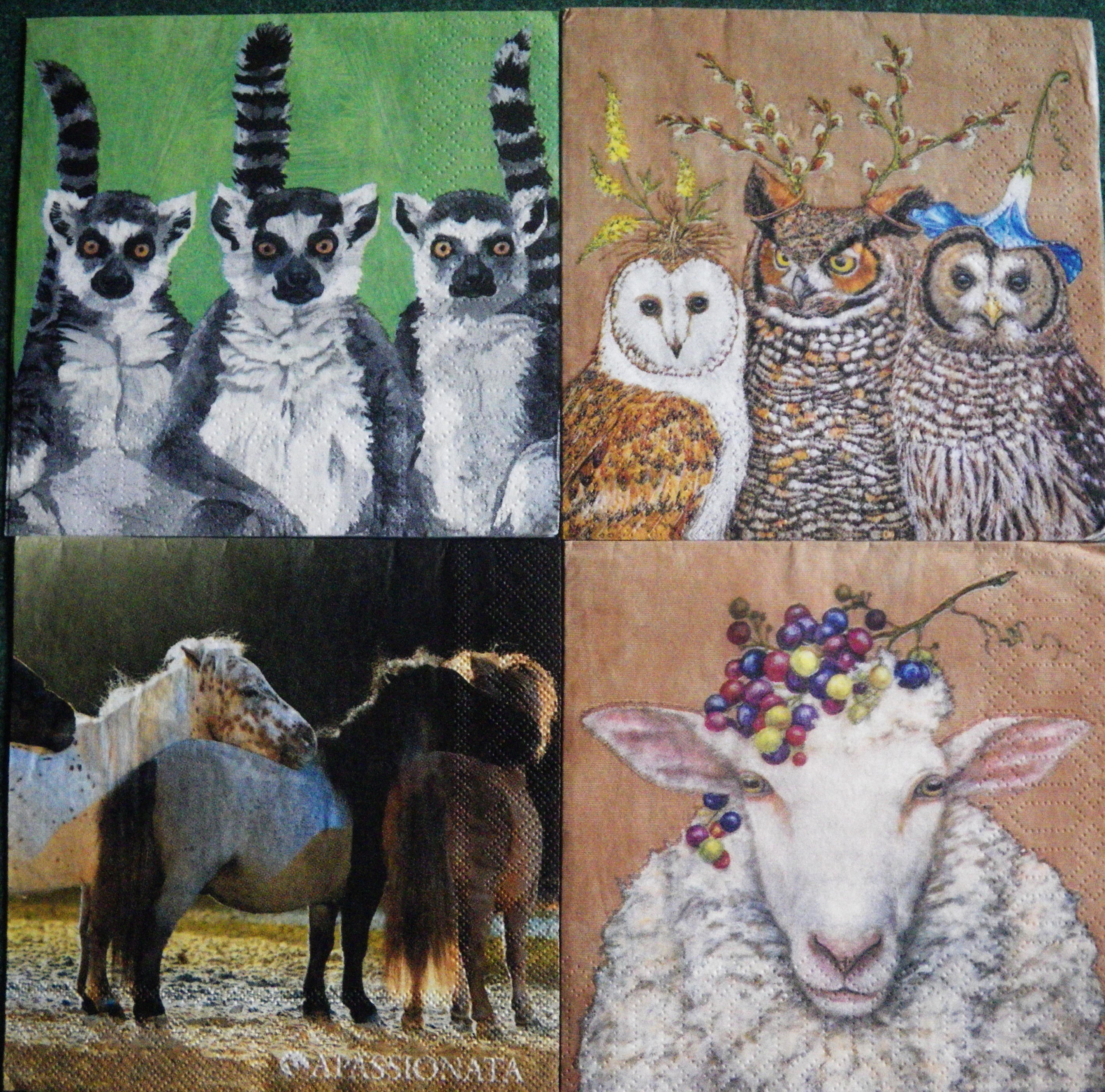 Set 139 - servetele decorative, 25cm