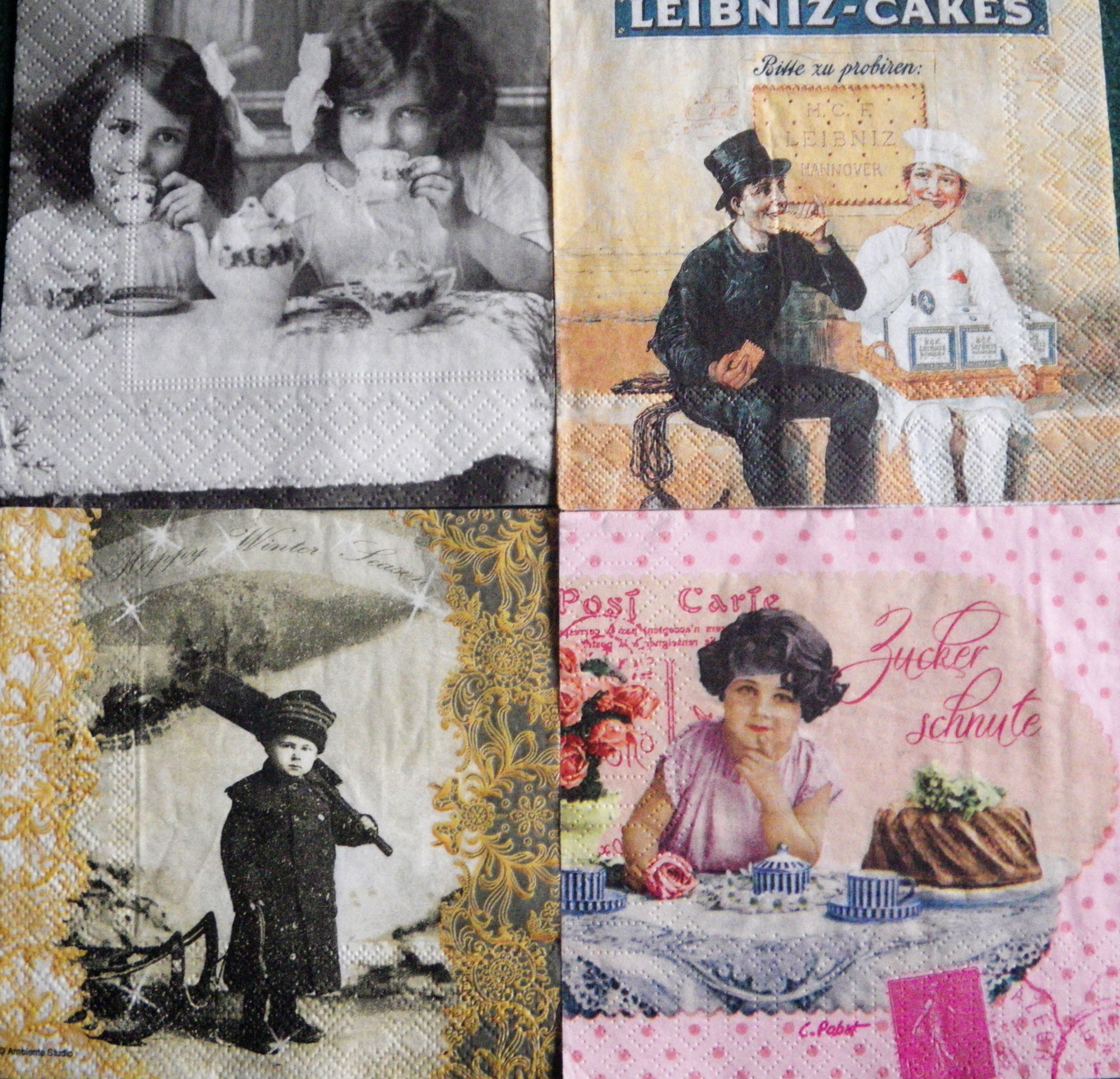 Set 145 - servetele decorative, 25cm