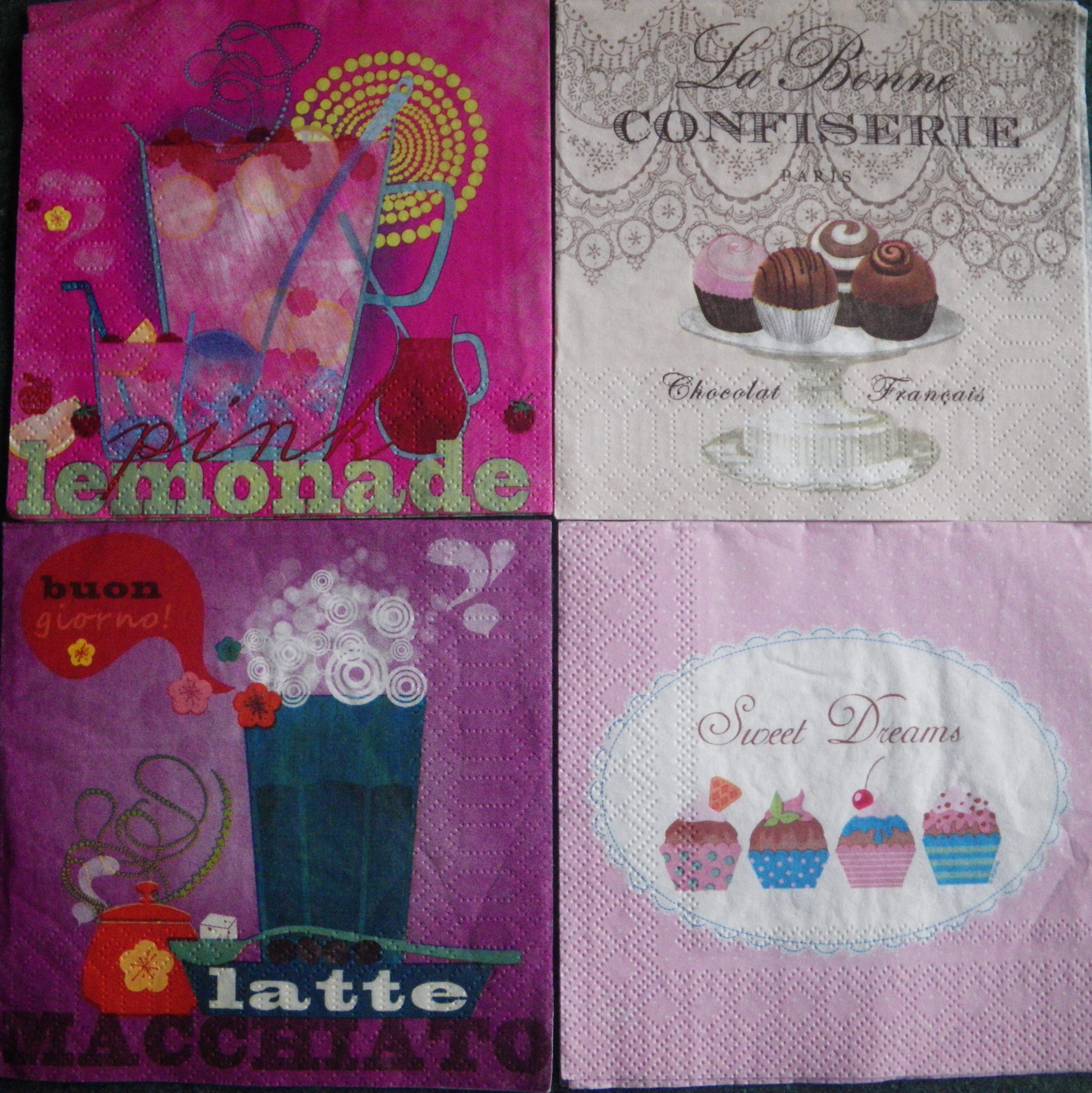 Set 147 - servetele decorative, 25cm