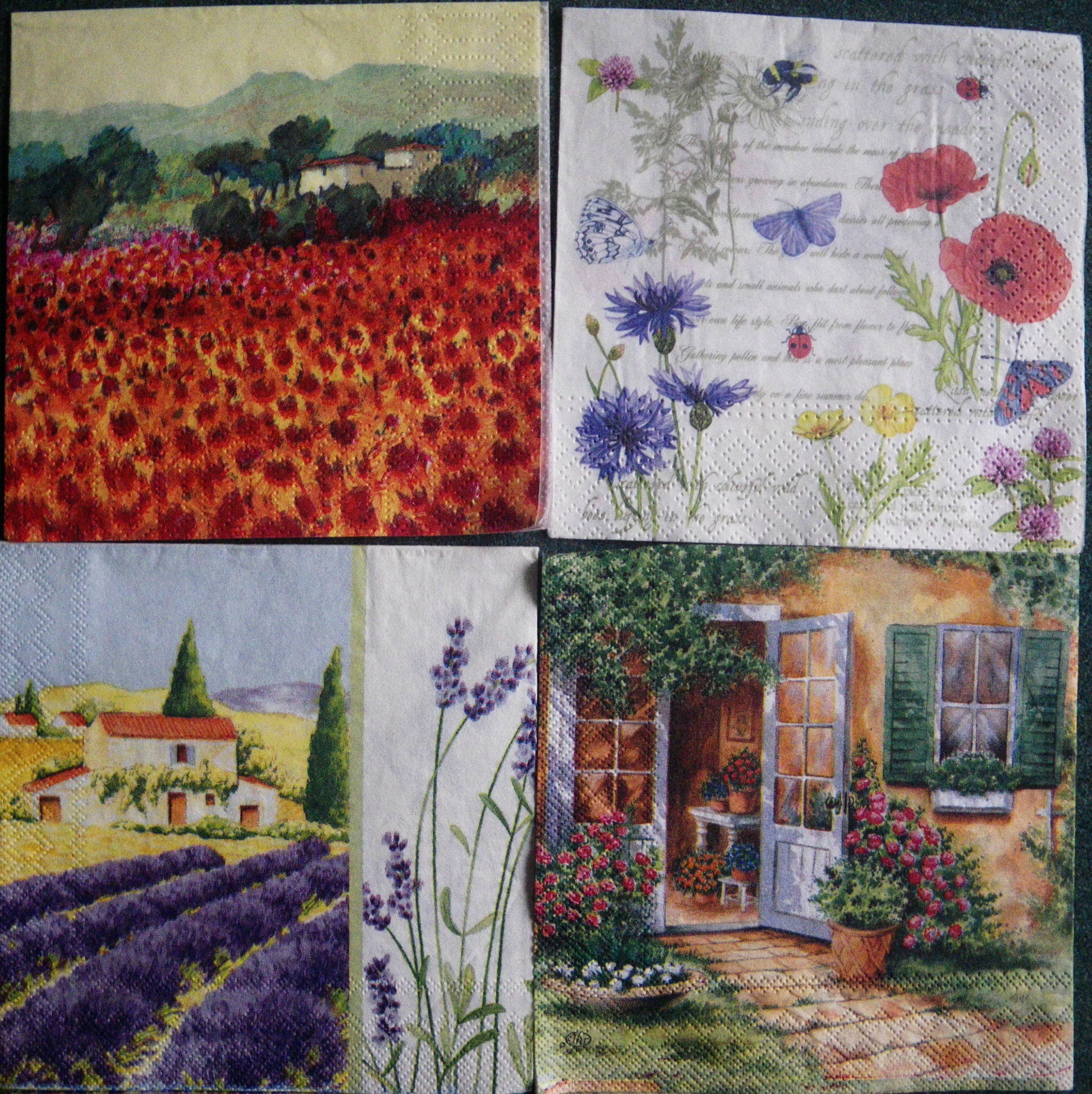 Set 150 - servetele decorative, 25cm