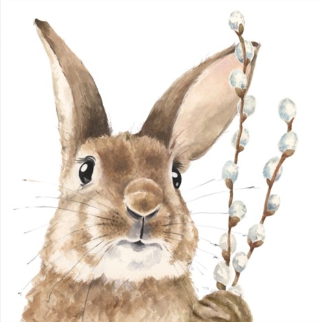 Servetel decorativ 'Fred', 33cm