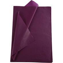 Set de 25 de hartii de matase (tissue), cul.violet