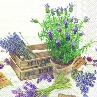 Servetel decorativ 'The flavour of Provence', 25cm