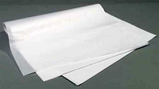 Set de 120 de hartii tissue, cul.alba, 50*70cm