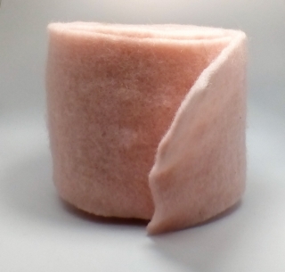 Banda din lana, cul.roz-deschis, 14,5cm