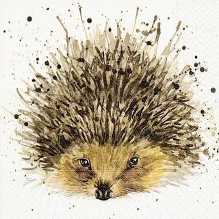Servetel decorativ 'Cute hedgehog', 33m