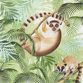 Servetel decorativ 'Lemurs', 33cm