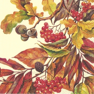 Servetel decorativ 'Fall colors', 33cm