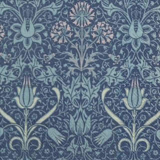 Servetel decorativ 'Tulip blue', 33cm