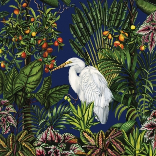 Servetel decorativ 'Egret island', 33cm