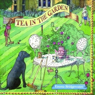 Servetel decorativ 'Tea in the garden', 33cm