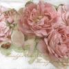 Servetel decorativ "Mary roses", 25cm