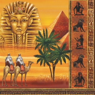 Servetel decorativ "Egipt", 33cm