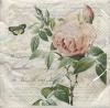 Servetel decorativ "Botanical roses", 33cm
